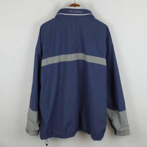 Columbia Men's XXL Blue & Gray Full Zip Interchange Shell Performance Jacket - Picture 3 of 12